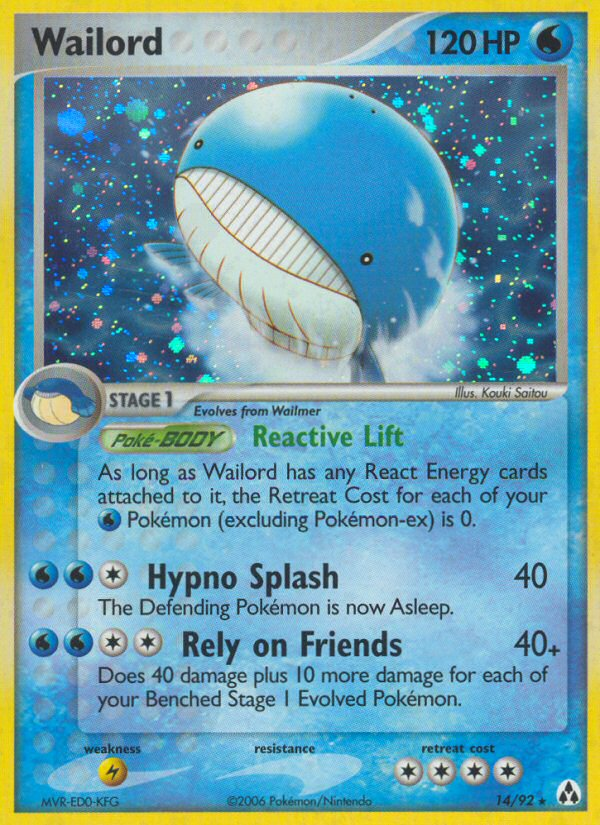 Wailord — Legend Maker #14/92