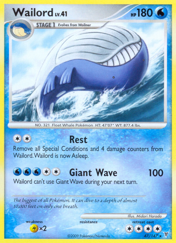 Wailord — Supreme Victors #47
