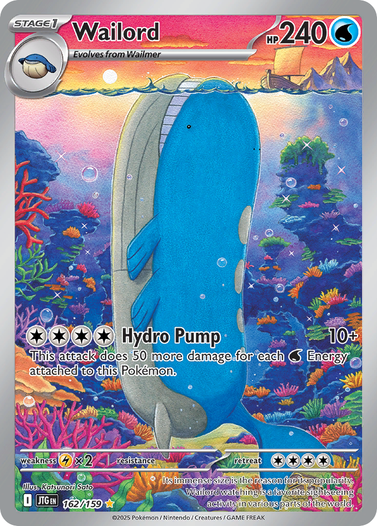 Wailord — SV09: Journey Together #162/159