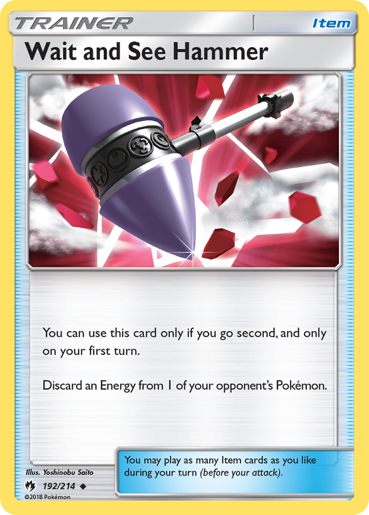 Wait and See Hammer — SM - Lost Thunder #192/214