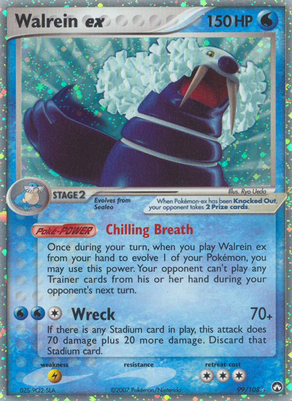 Walrein ex — Power Keepers #99/108