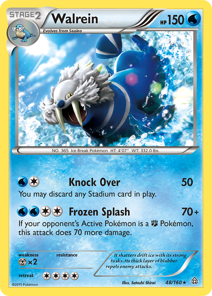 Walrein — XY - Primal Clash #48/160