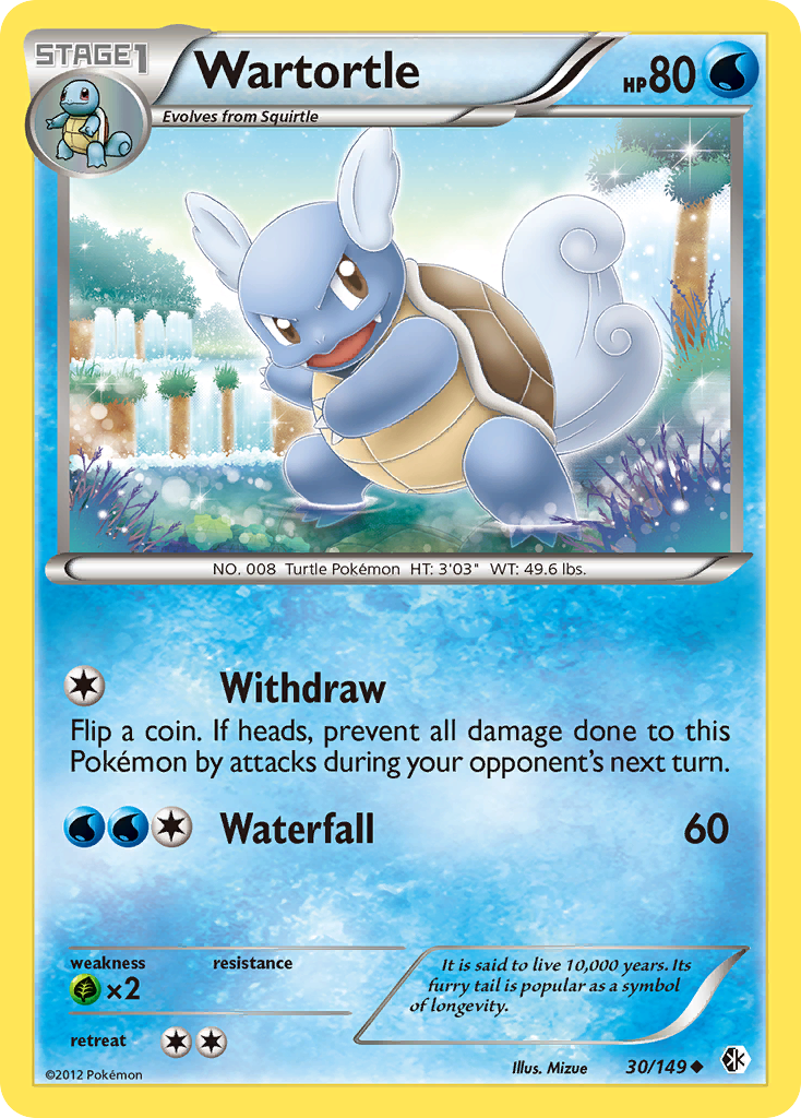 Wartortle — Boundaries Crossed #30/149