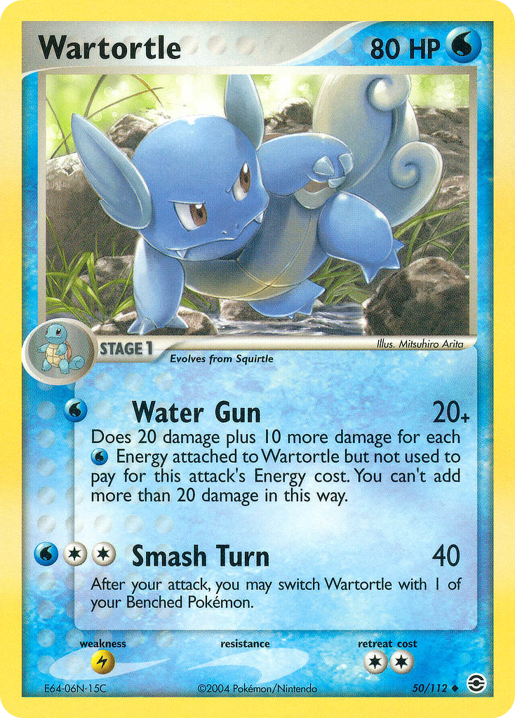 Wartortle — FireRed & LeafGreen #50/112