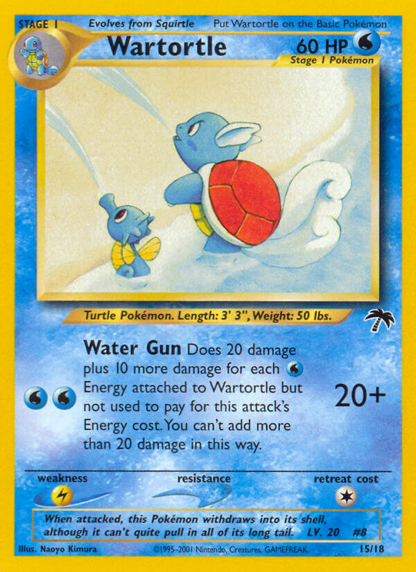 Wartortle — Southern Islands #15/18