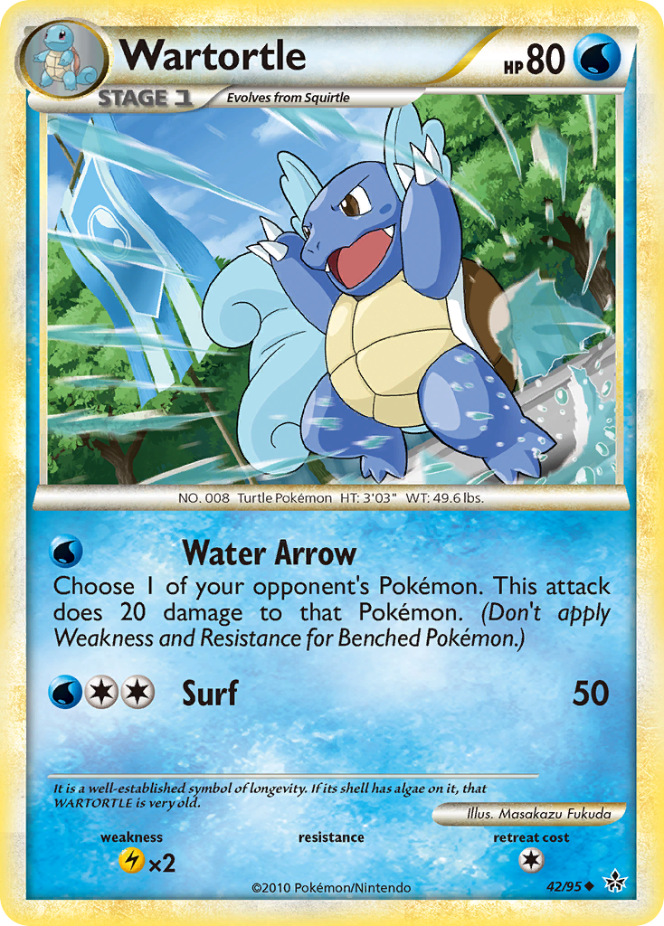 Wartortle — Unleashed #42/95
