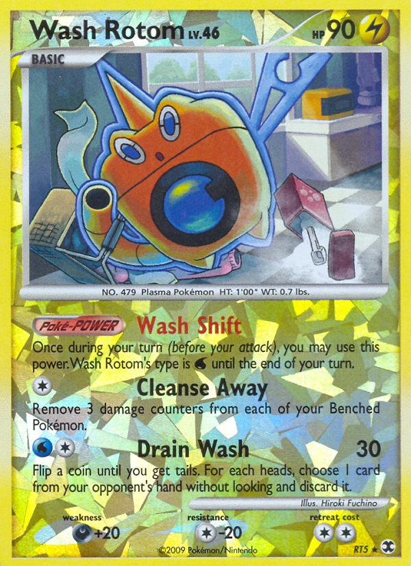 Wash Rotom — Rising Rivals #RT5