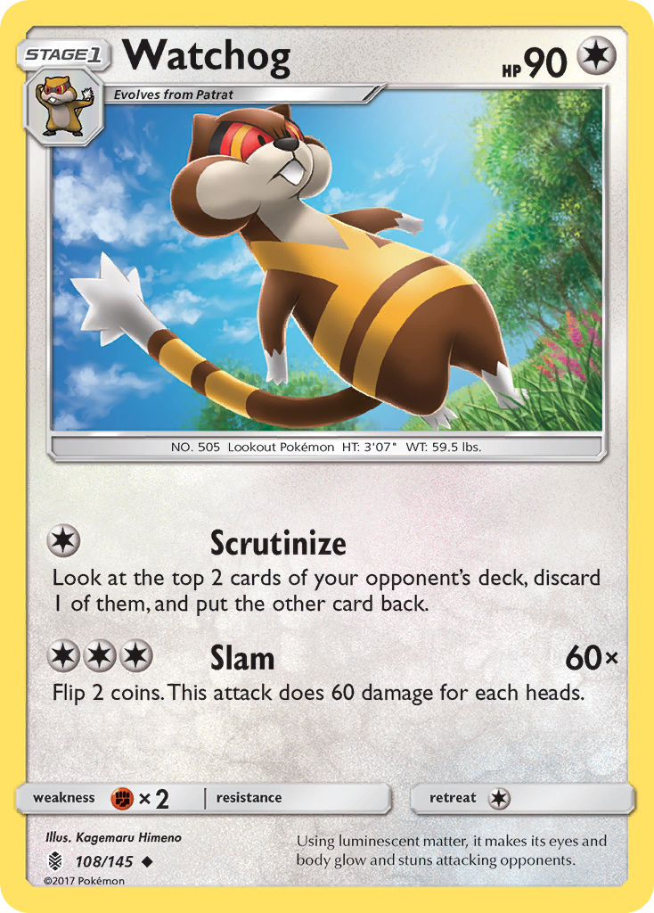 Watchog — SM - Guardians Rising #108/145