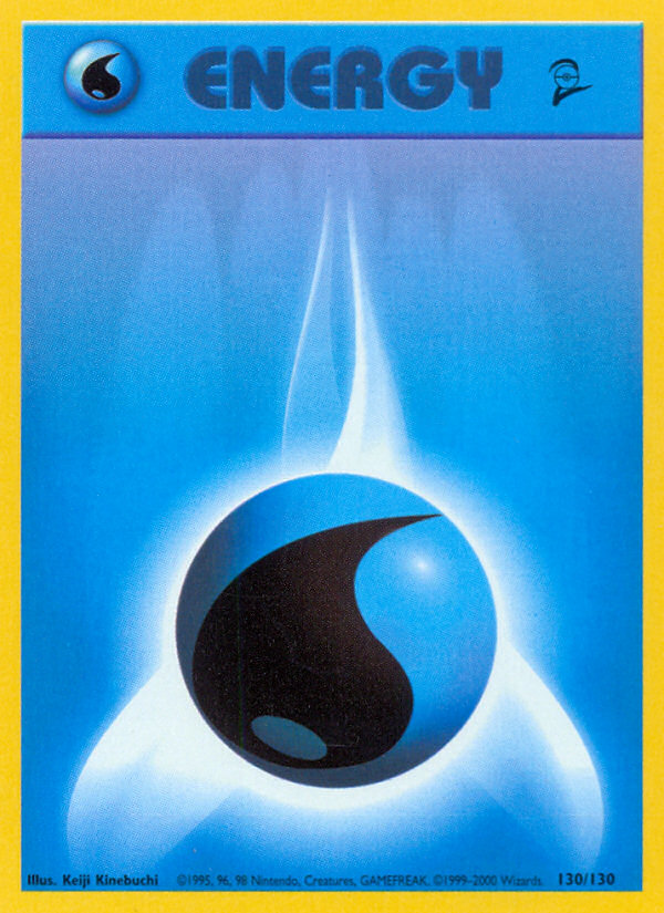 Water Energy — Base Set 2 #130/130
