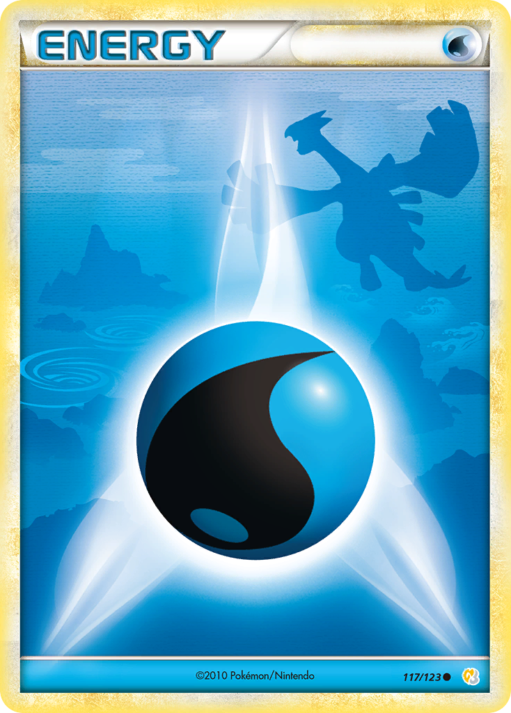 Water Energy — HeartGold SoulSilver #117/123