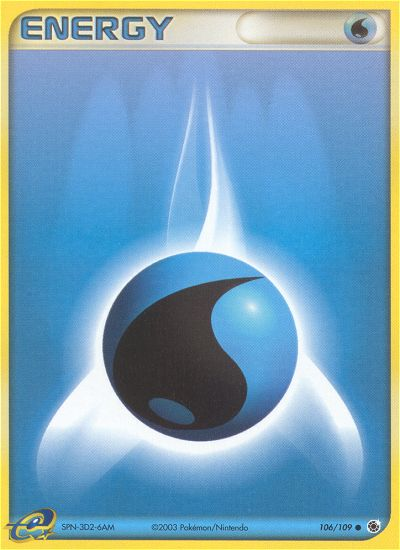 Water Energy — Ruby and Sapphire #106/109
