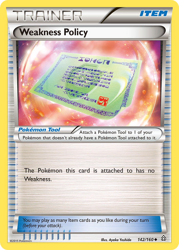 Weakness Policy — XY - Primal Clash #142/160