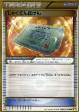Weakness Policy — XY5-Bg: Gaia Volcano #080/070