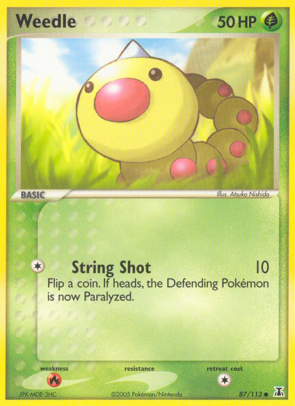 Weedle — Delta Species #87/113