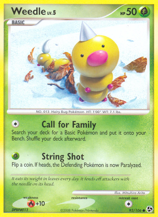 Weedle — Great Encounters #93/106