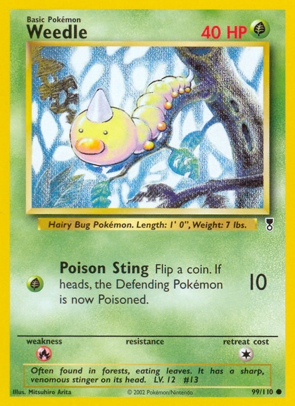 Weedle — Legendary Collection #099/110