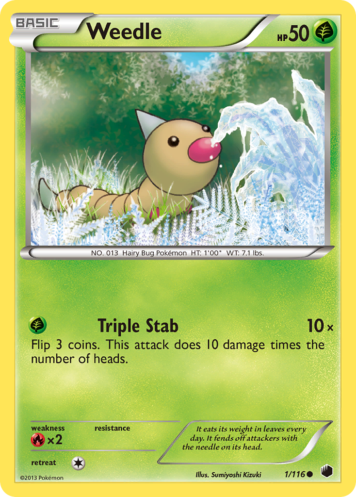 Weedle — Plasma Freeze #1/116