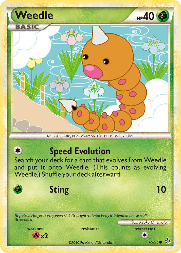 Weedle — Unleashed #69/95