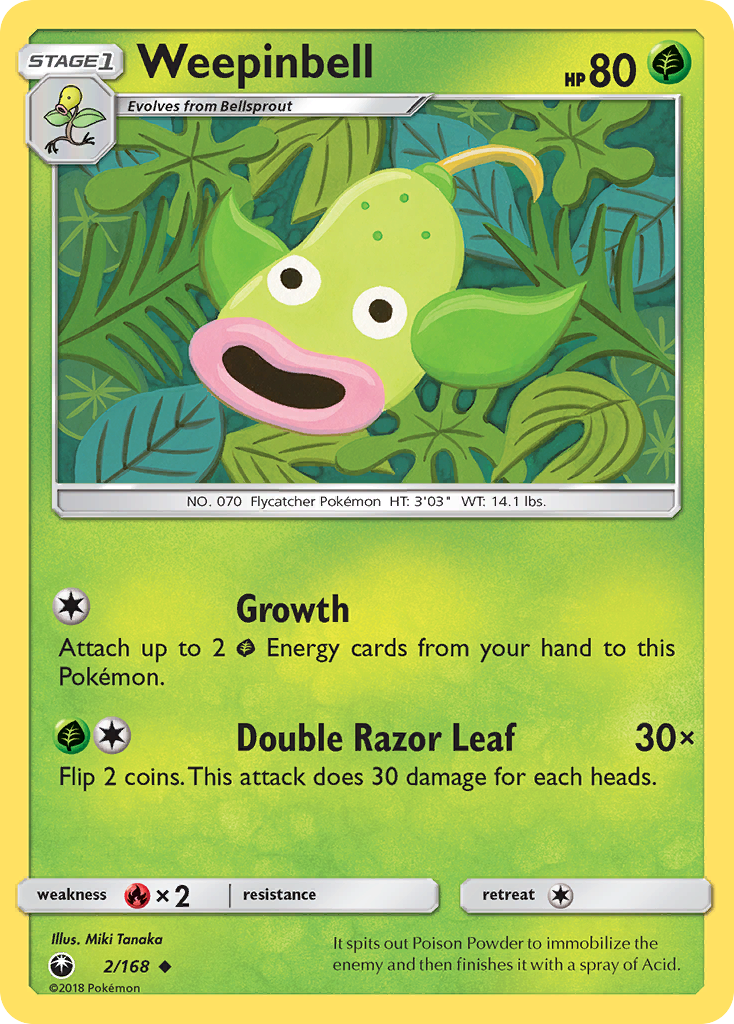 Weepinbell — SM - Celestial Storm #2/168