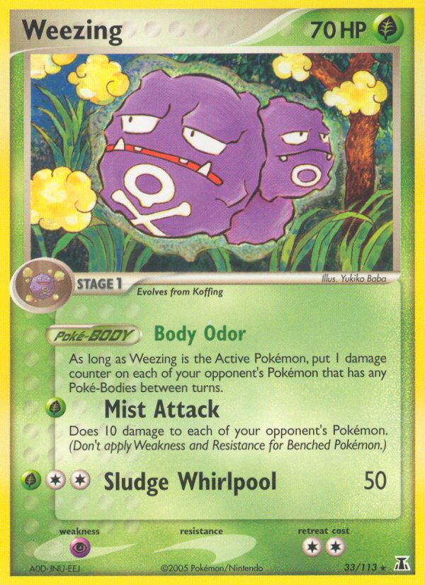 Weezing — Delta Species #33/113
