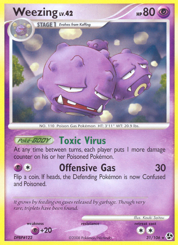Weezing — Great Encounters #31/106