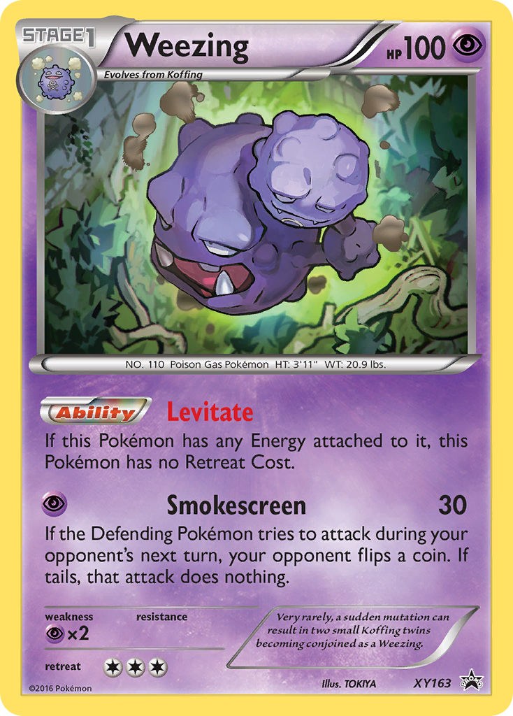 Weezing — XY Promos #XY163