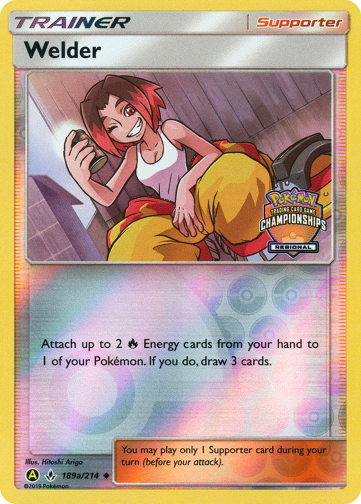 Welder — League & Championship Cards #189a/214
