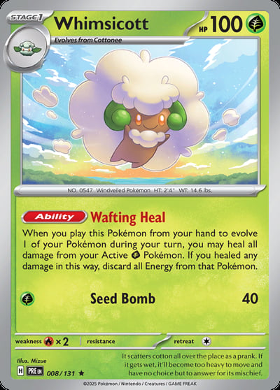 Whimsicott (Master Ball Pattern)