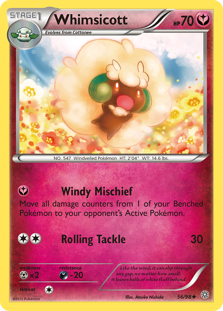 Whimsicott — XY - Ancient Origins #56/98