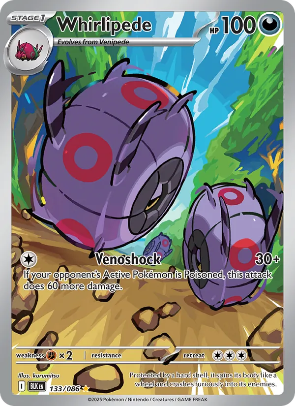 Whirlipede — SV: Black Bolt #133/086