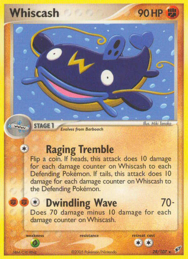 Whiscash — Deoxys #28/107
