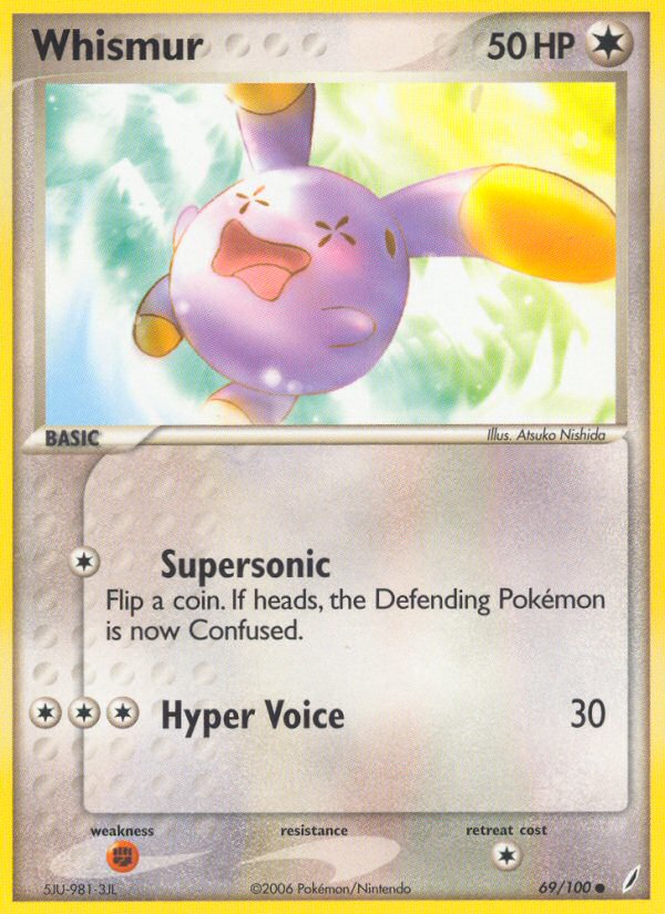 Whismur — Crystal Guardians #69/100