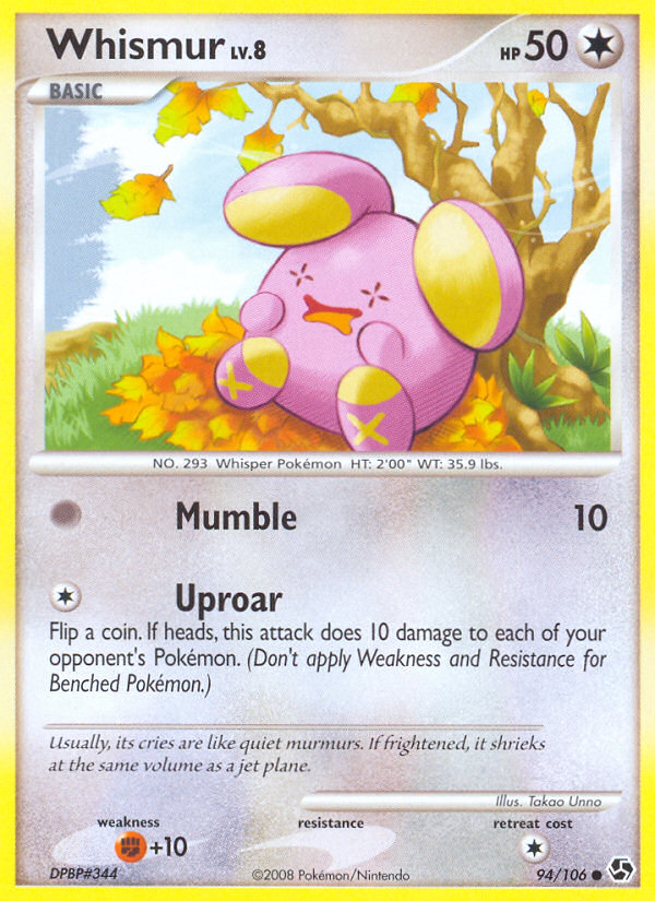 Whismur — Great Encounters #94/106