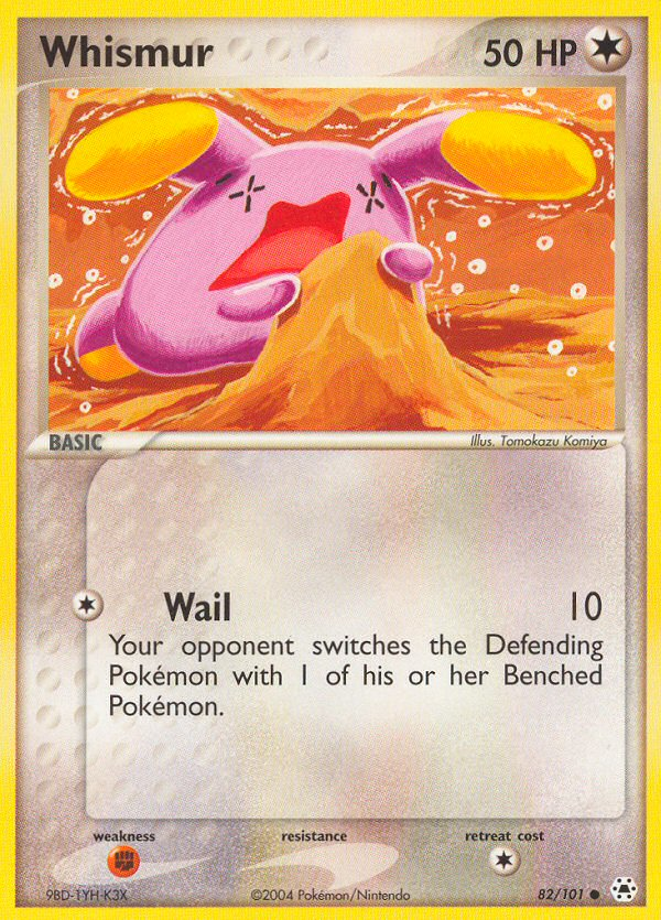 Whismur — Hidden Legends #82/101