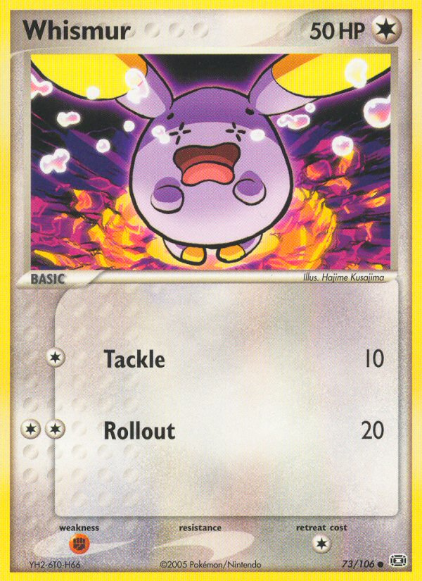 Whismur — League & Championship Cards #073/106