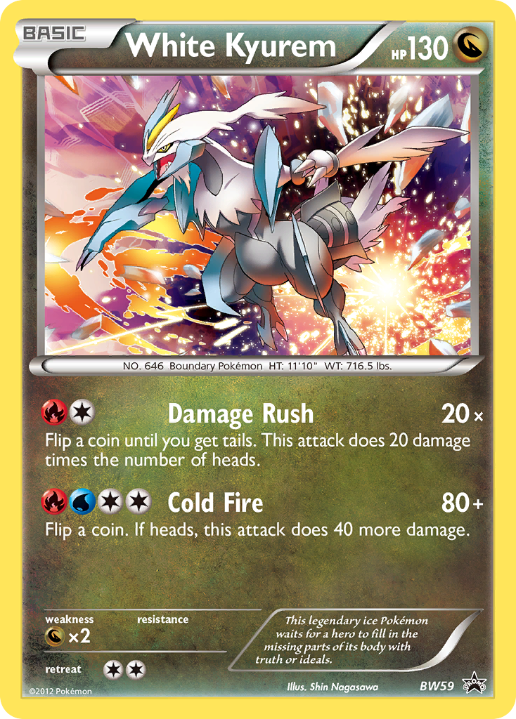 White Kyurem — Black and White Promos #BW59