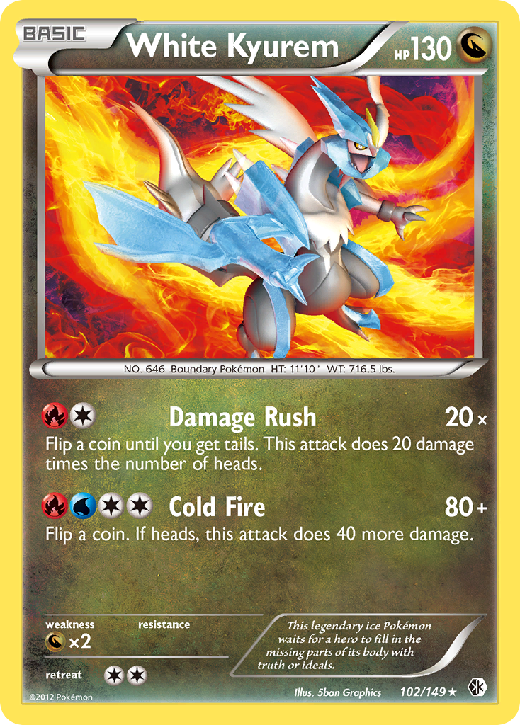 White Kyurem — Boundaries Crossed #102/149