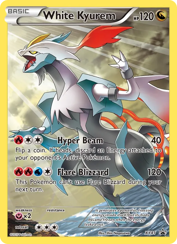 White Kyurem (Full Art Promo) — XY Promos #XY81