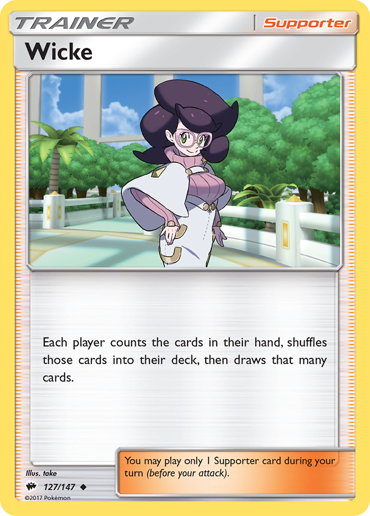 Wicke — SM - Burning Shadows #127/147