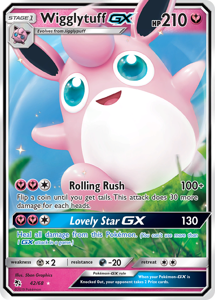 Wigglytuff GX — Hidden Fates #42/68