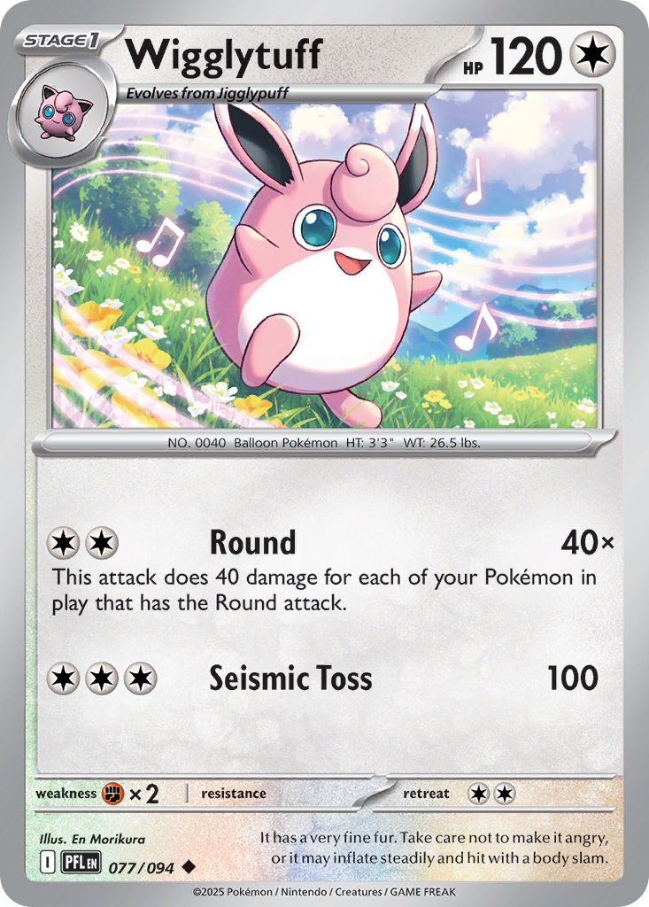 Wigglytuff — ME02: Phantasmal Flames #077/094