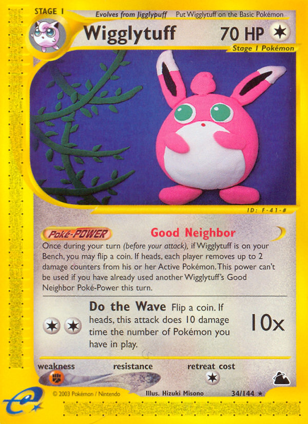 Wigglytuff — Skyridge #034/144