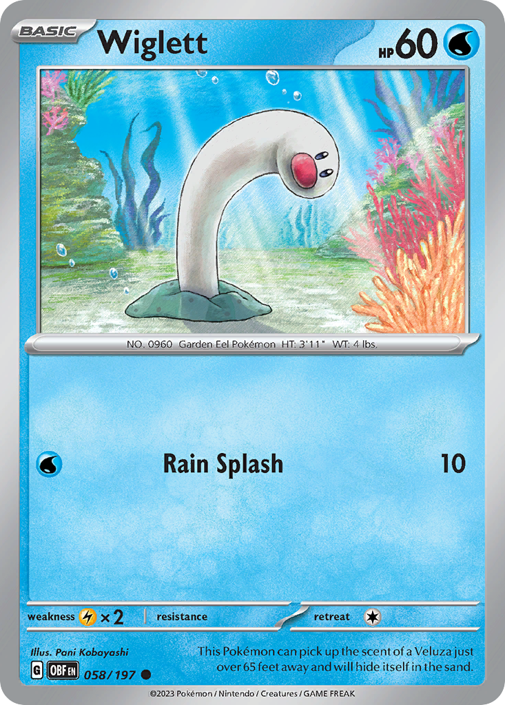 Wiglett — SV03: Obsidian Flames #058/197