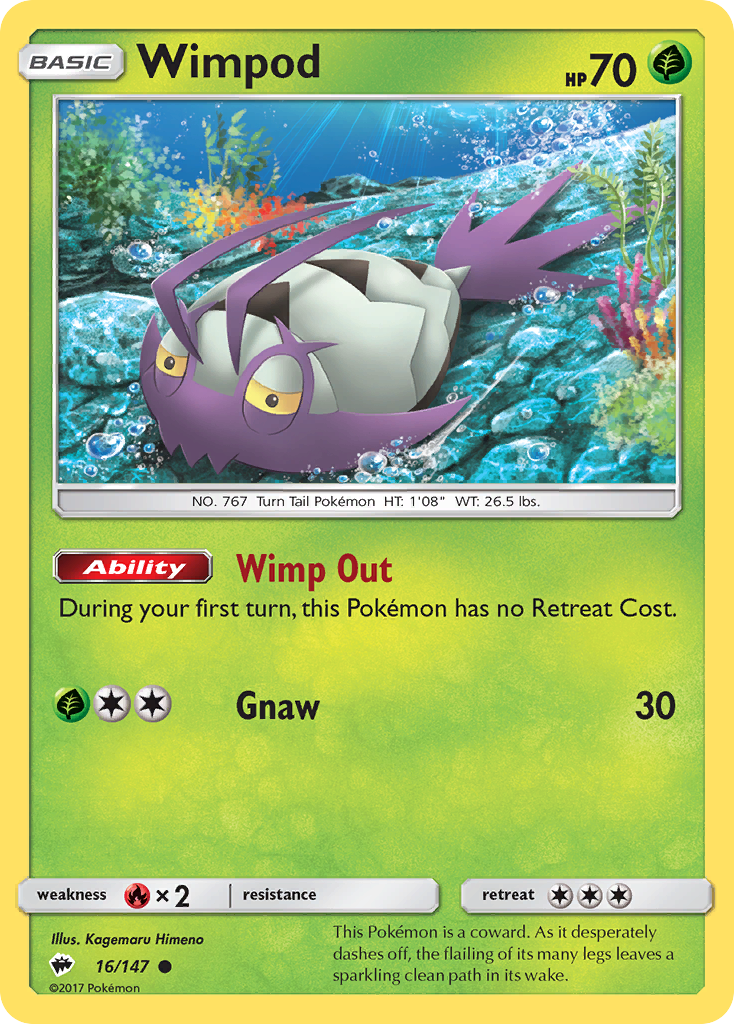 Wimpod — SM - Burning Shadows #16/147