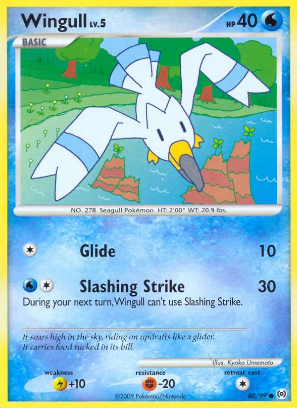 Wingull (80) — Arceus #80/99