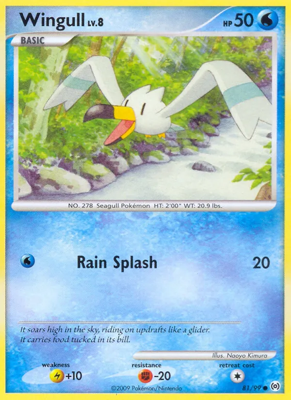 Wingull (81) — Arceus #81/99