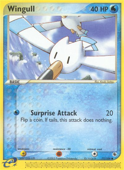 Wingull — Ruby and Sapphire #77/109