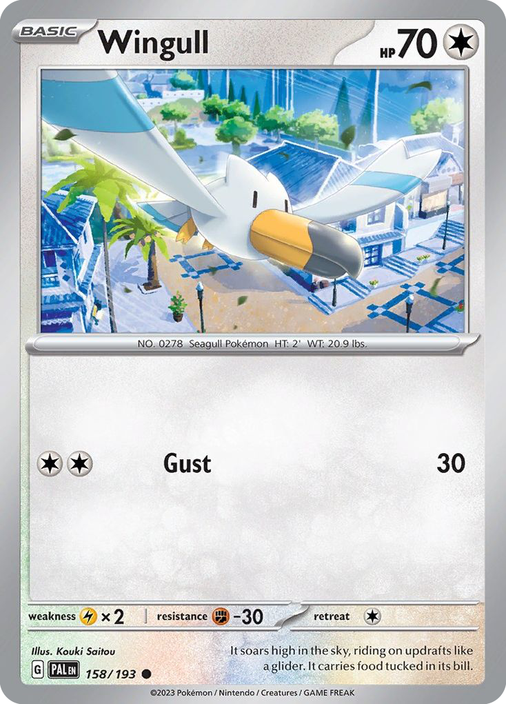 Wingull — SV02: Paldea Evolved #158/193