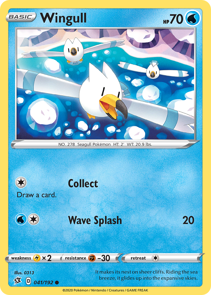 Wingull — SWSH02: Rebel Clash #041/192