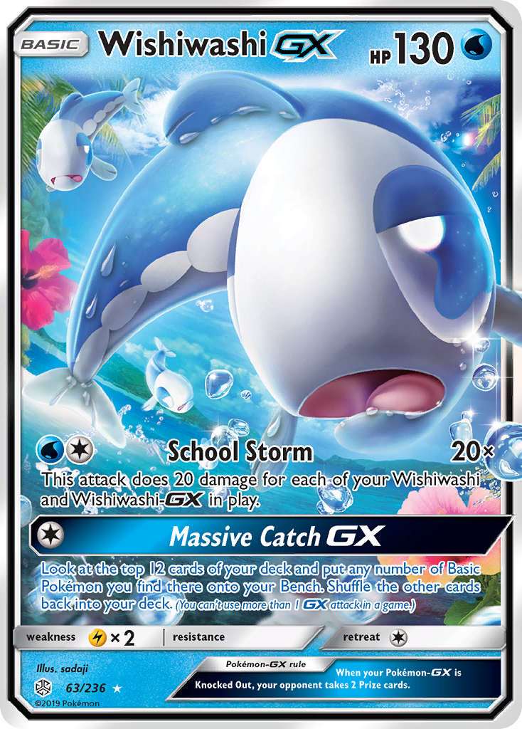 Wishiwashi GX — SM - Cosmic Eclipse #63/236